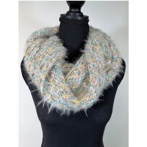 Betsey Johnson Multicolor Knit Cowl Scarf